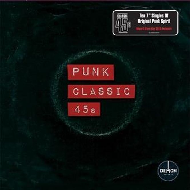 Hovedbilde Various  Punk Classic 45s(LTD)