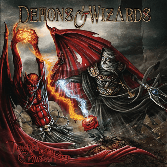 Hovedbilde DEMONS and WIZARDS-Touched By the Crimson ...