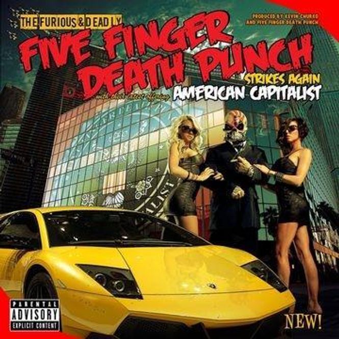 Hovedbilde Five Finger Death Punch-American Capitalist