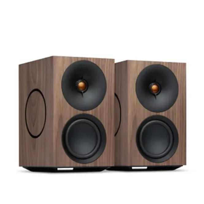 Hovedbilde Cambridge L/R M, aktiv høyttaler, Walnut