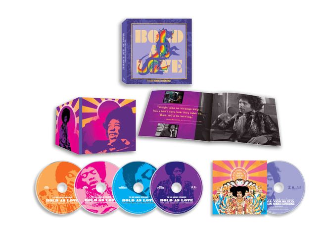 Hovedbilde JIMI HENDRIX EXPERIENCE-BOLD AS LOVE(CD Box)